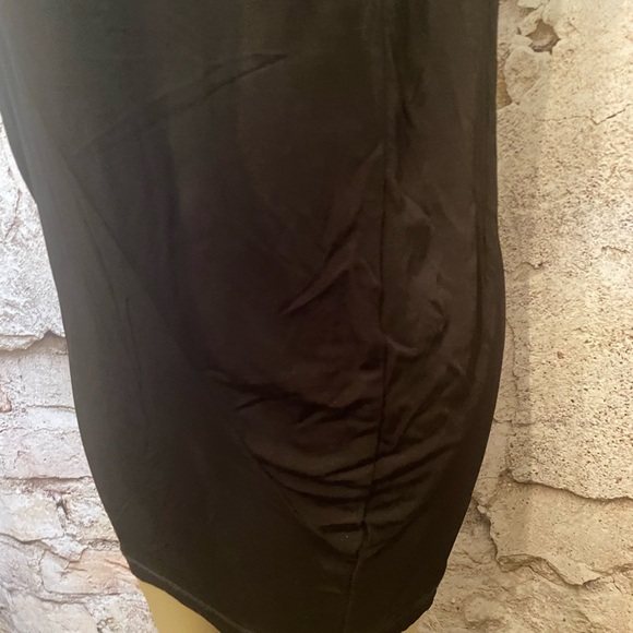 RACHEL Rachel Roy Black Body Con Rayon Dress - Picture 3 of 7